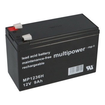 Ersatzakku für Best Power Fortress III 750VA Markenakku 2x 12V 9Ah USV Ansicht einzeln